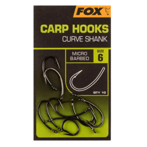 Fox Carp Hooks - Curved Short - Image 2