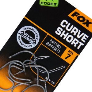 Fox Edges Armapoint Curve Shank Short Barbed - Image 4