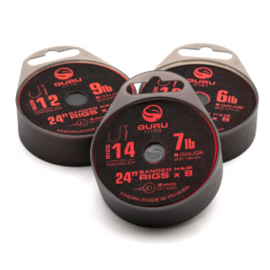 Guru Super Pellet Waggler Bait Band Rigs 24" - Image 1