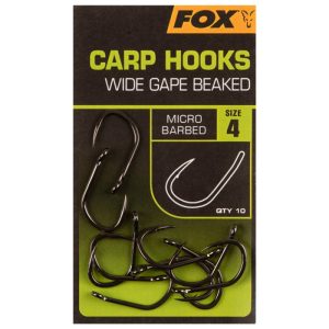 Fox Carp Hooks - Wide Gape Beaked - Image 1