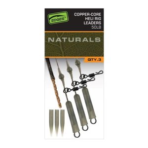 Fox Copper-core Heli Rig Leaders 50lb - Image 1