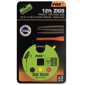 Fox Edges Zig Ready Rigs Size 8 12lb - Image 1